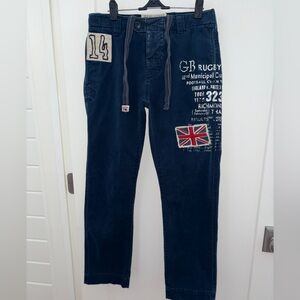 NWOT Ralph Lauren Rugby button fly pants men's sz 28 /30